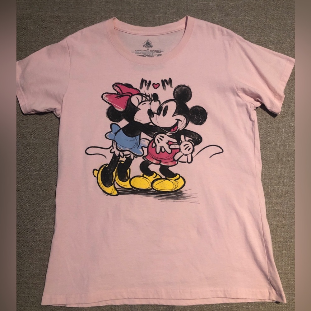 Disney Mickey and Minnie Tee Pink XL